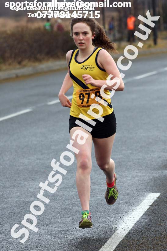 Senior womens Good Friday Elswick Harriers Relay, Newburn, Newcastle. Photo: David T. Hewitson/Sports for All Pics